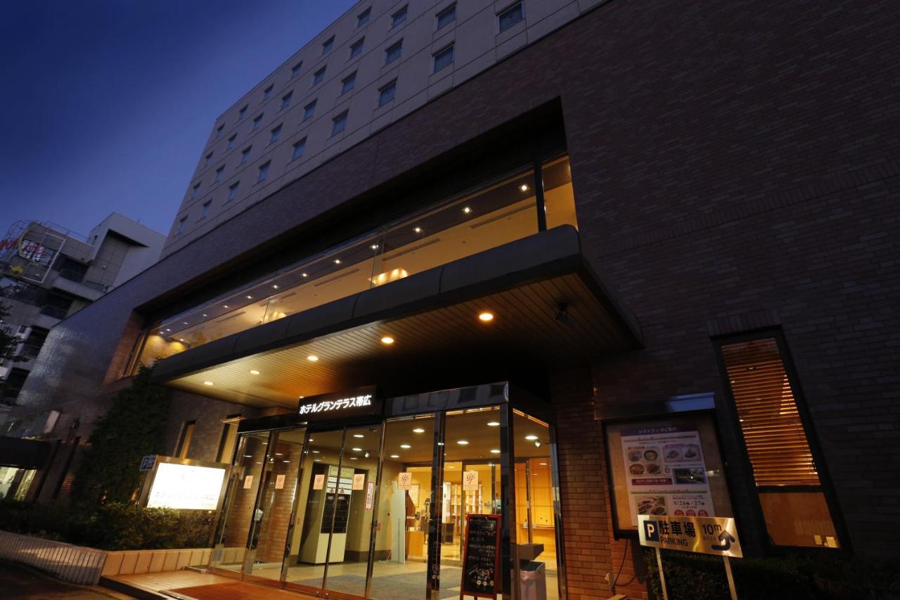 Hotel Grand Terrace Obihiro Exterior foto